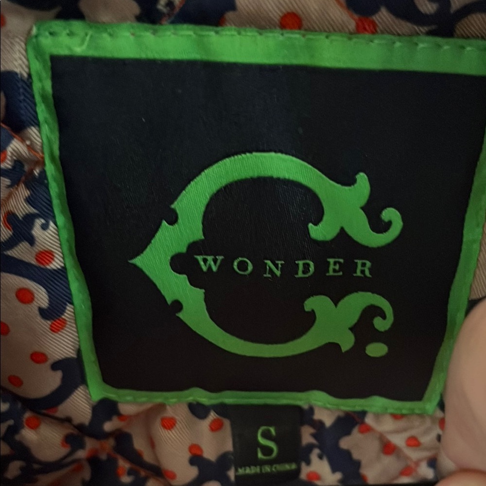 C Wonder Quilted Orange Jacket - Picture 13 of 13